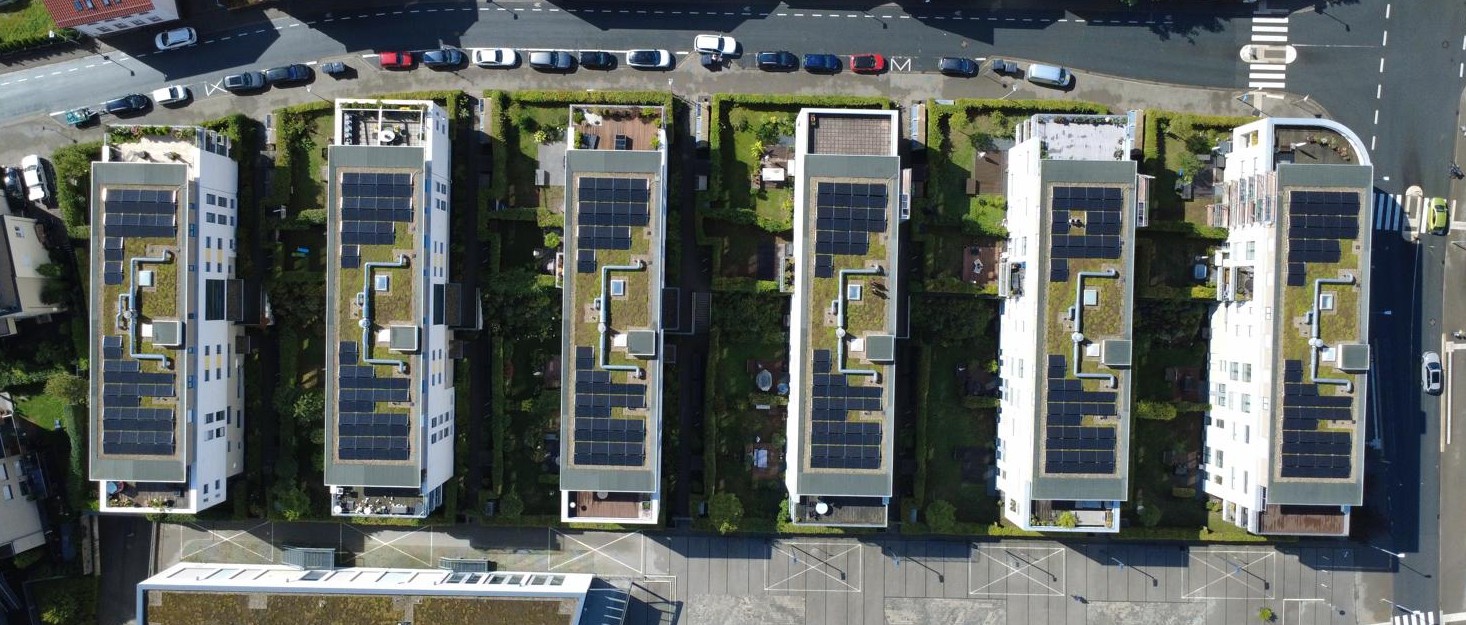 PV-Anlage auf WEG Bahnstraße